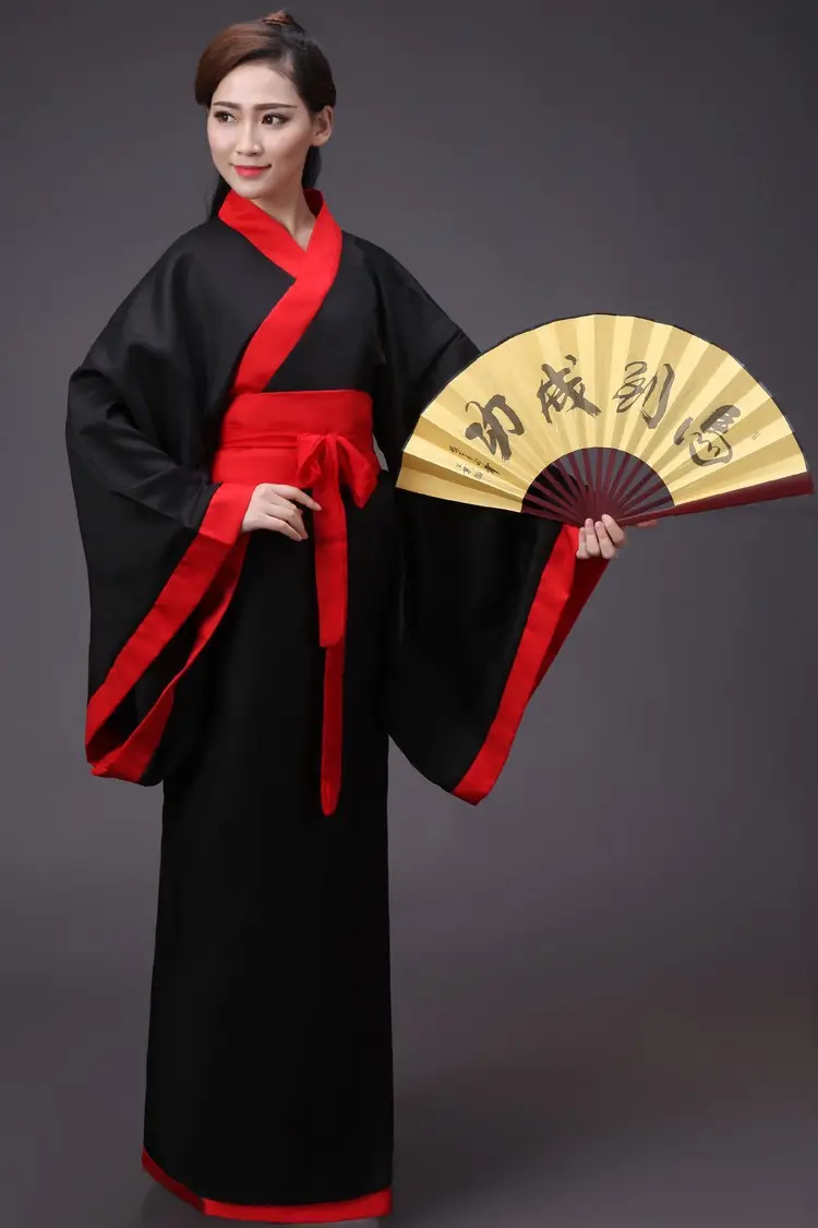 Ancient Hanfu Men's Costume Scholar with Belt and Cap — feature 17