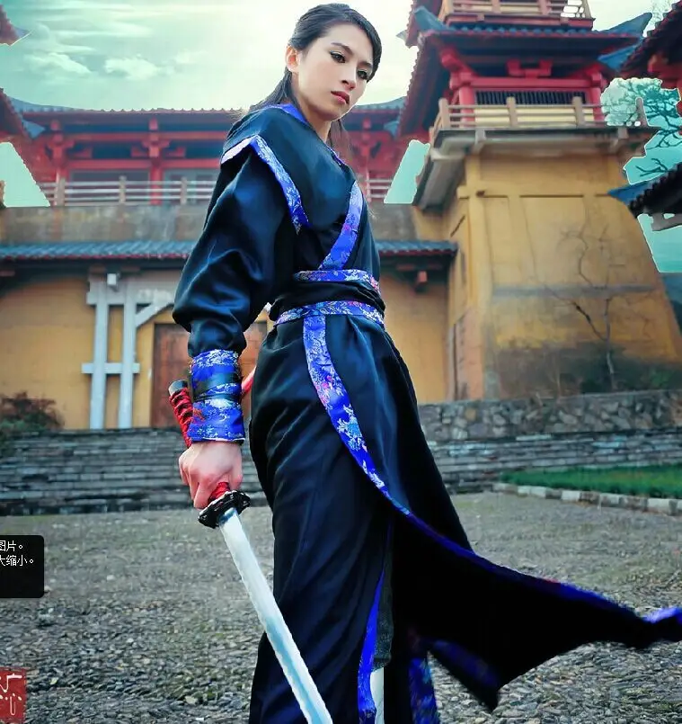 Ancient Hanfu Men's Costume Scholar with Belt and Cap — feature 19