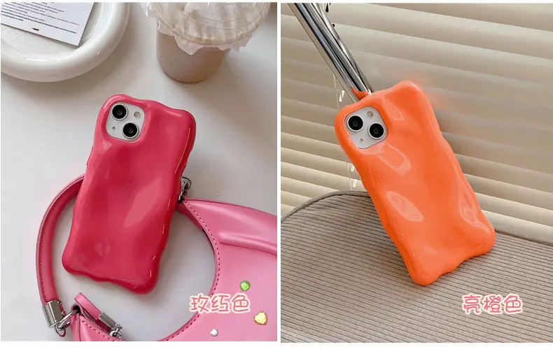 Apple iPhone 16 Pro Max Phone Case Full Coverage Macaron Wave — feature 11