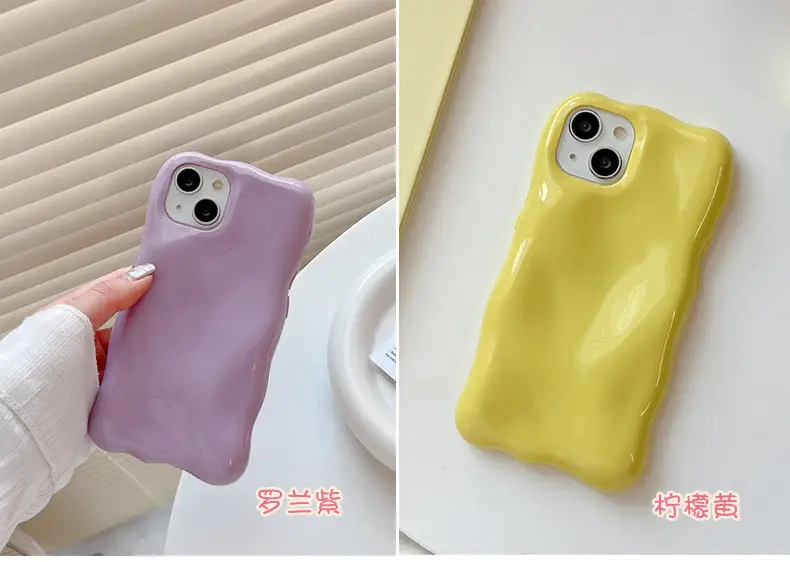 Apple iPhone 16 Pro Max Phone Case Full Coverage Macaron Wave — feature 13