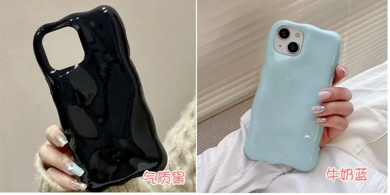 Apple iPhone 16 Pro Max Phone Case Full Coverage Macaron Wave — feature 14