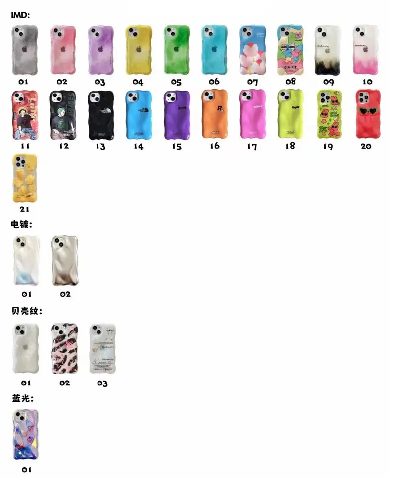 Apple iPhone 16 Pro Max Phone Case Full Coverage Macaron Wave — feature 22