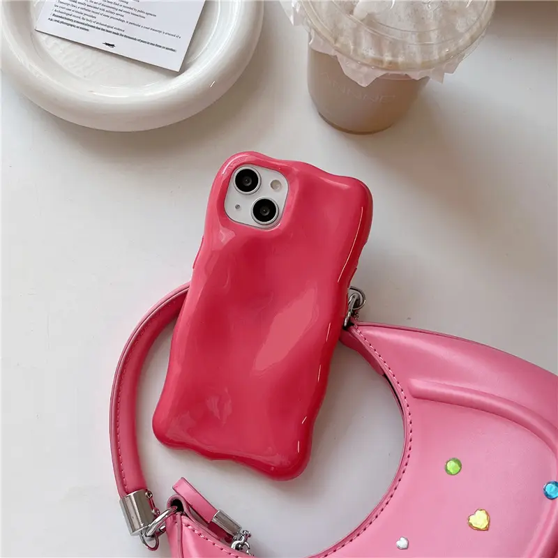 Apple iPhone 16 Pro Max Phone Case Full Coverage Macaron Wave - Image 2