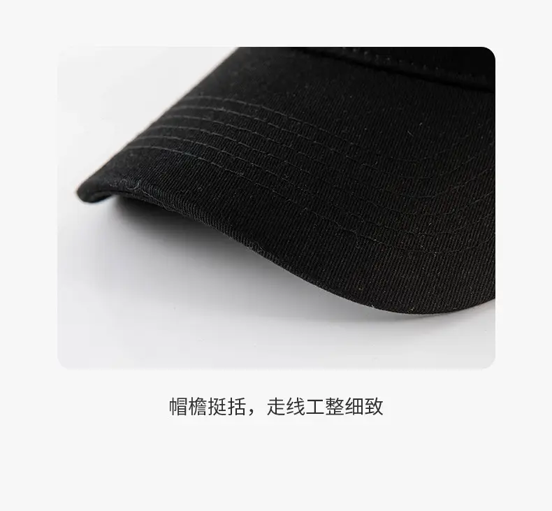 Women Baseball Cap with Wide Brim & Soft Cotton Top — feature 24