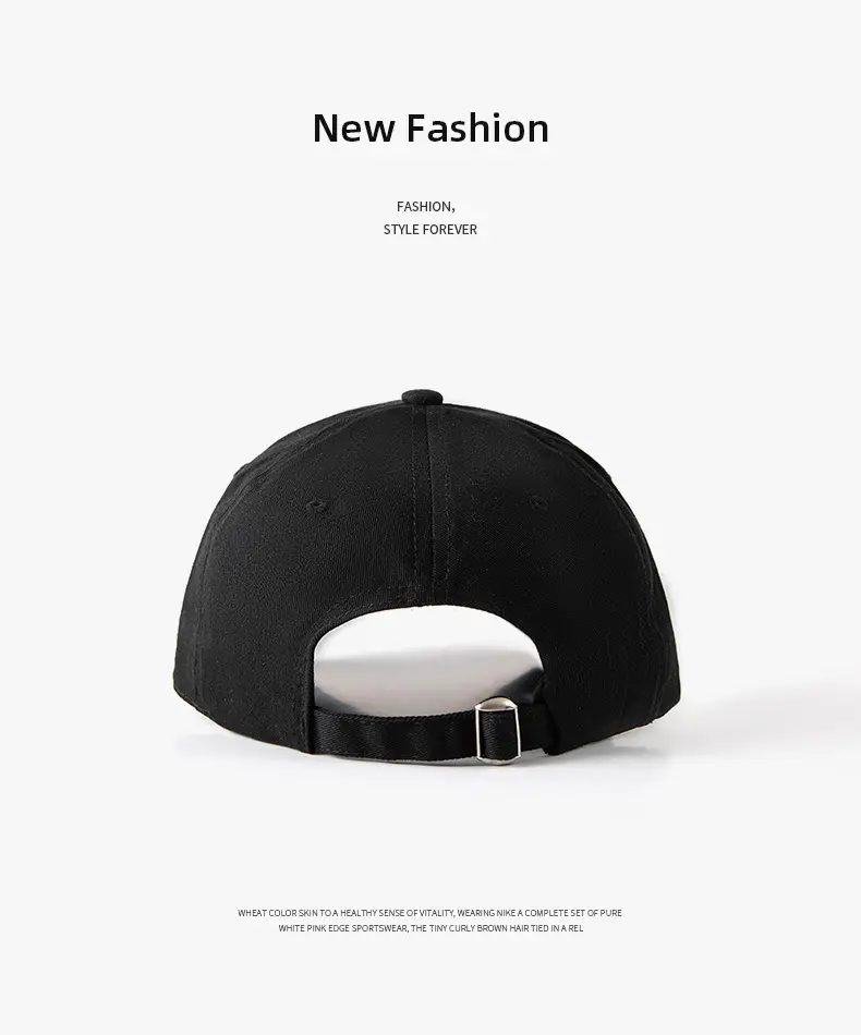 Women Baseball Cap with Wide Brim & Soft Cotton Top — feature 5