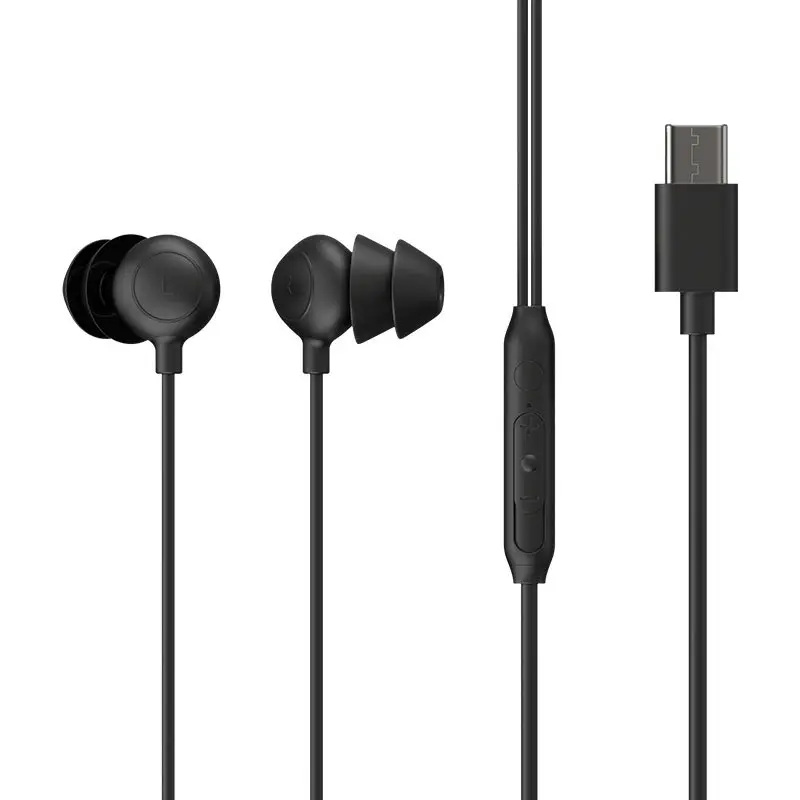 New Sleep Headphones Type-C In-Ear Wired Headphones - Image 2