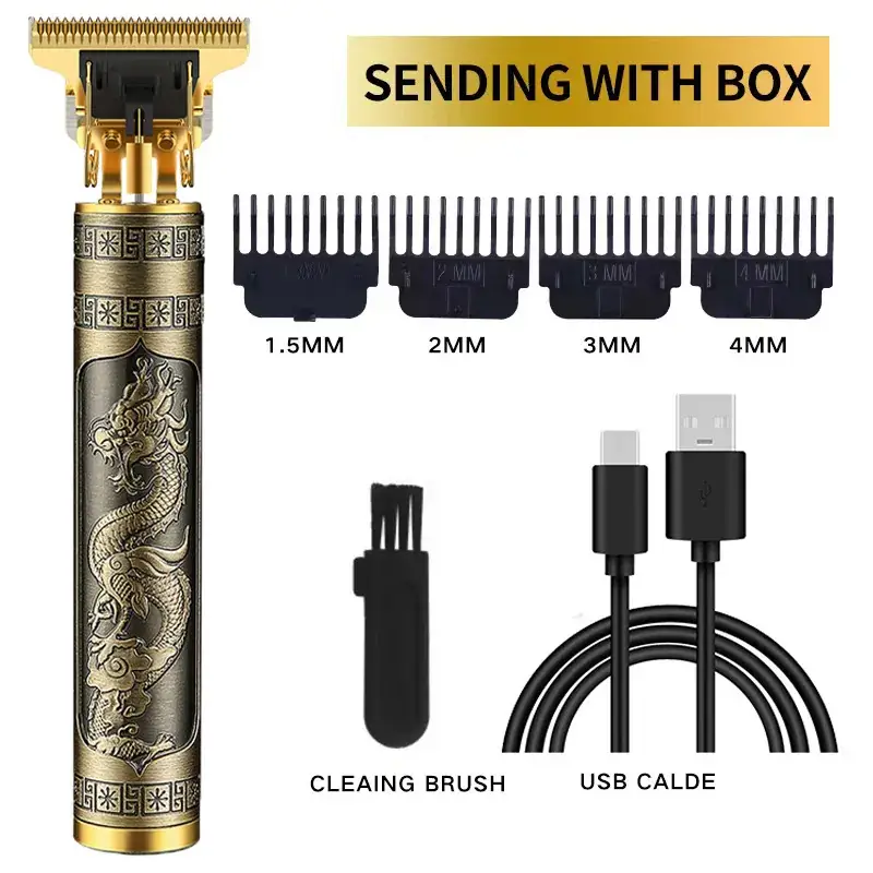 Seiko Electric Bald Head Clipper with 4MM Blades & Cleaning Brush - Image 3
