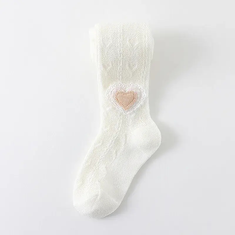 2025 Girls Bow Cotton Pantyhose Socks Class A - Image 5