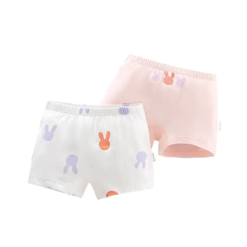 2-Pack Boneless Cotton Girls Boxers Medium Large - Image 11