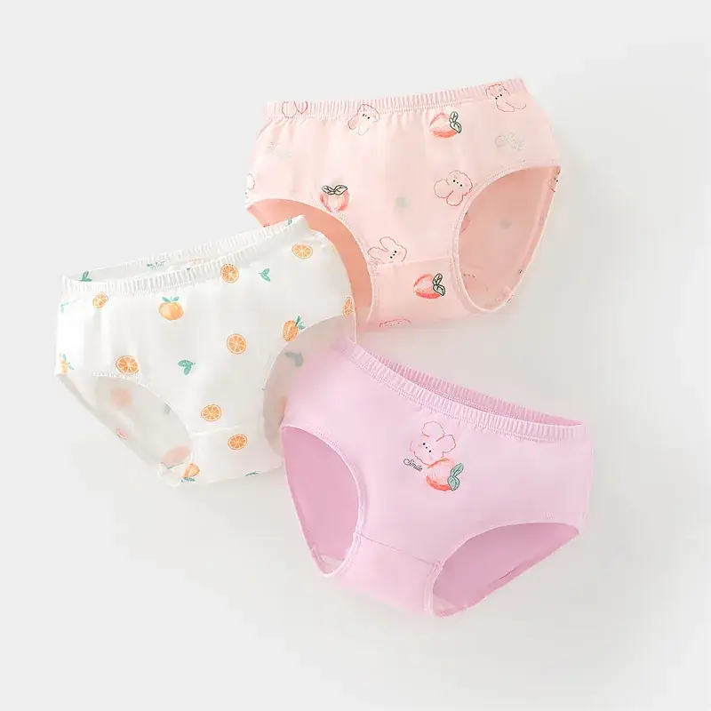 2-Pack Boneless Cotton Girls Boxers Medium Large - Image 3