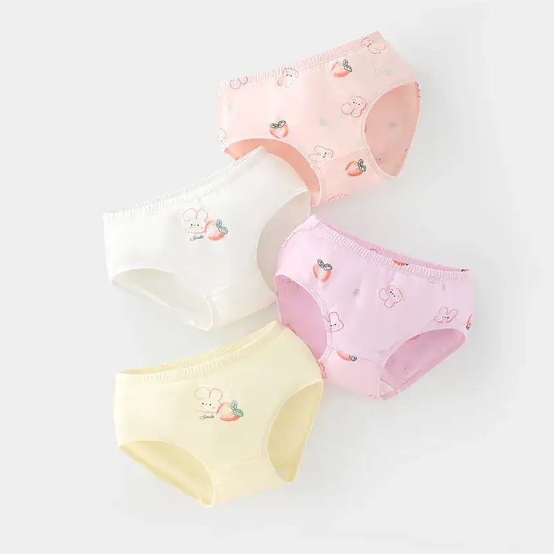 2-Pack Boneless Cotton Girls Boxers Medium Large - Image 5