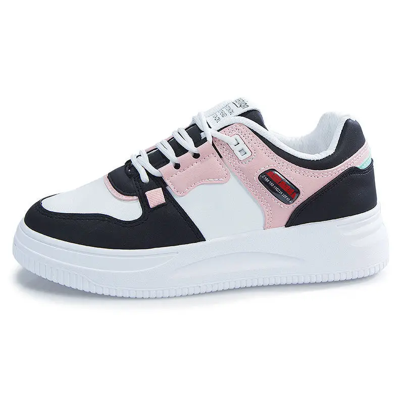 Casual Versatile Thick-Soled Sneakers Sports Color Matching Niche White Shoes 2023 Summer New Popular Non-Slip Casual Shoes for Women - Image 6