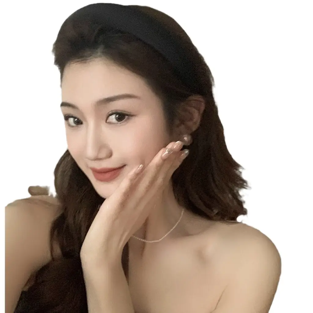 Women Satin Headband Red Korean Style Hair Accessory - Image 69