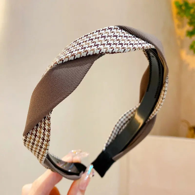 Women Satin Headband Red Korean Style Hair Accessory - Image 31