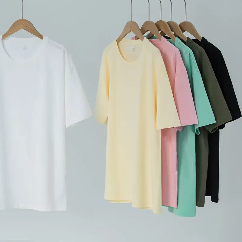 Men Black Cotton T-Shirt Summer Loose Fit - Image 15