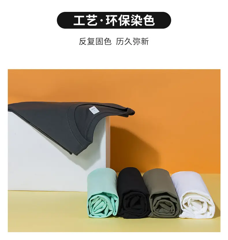 Men Black Cotton T-Shirt Summer Loose Fit — feature 11