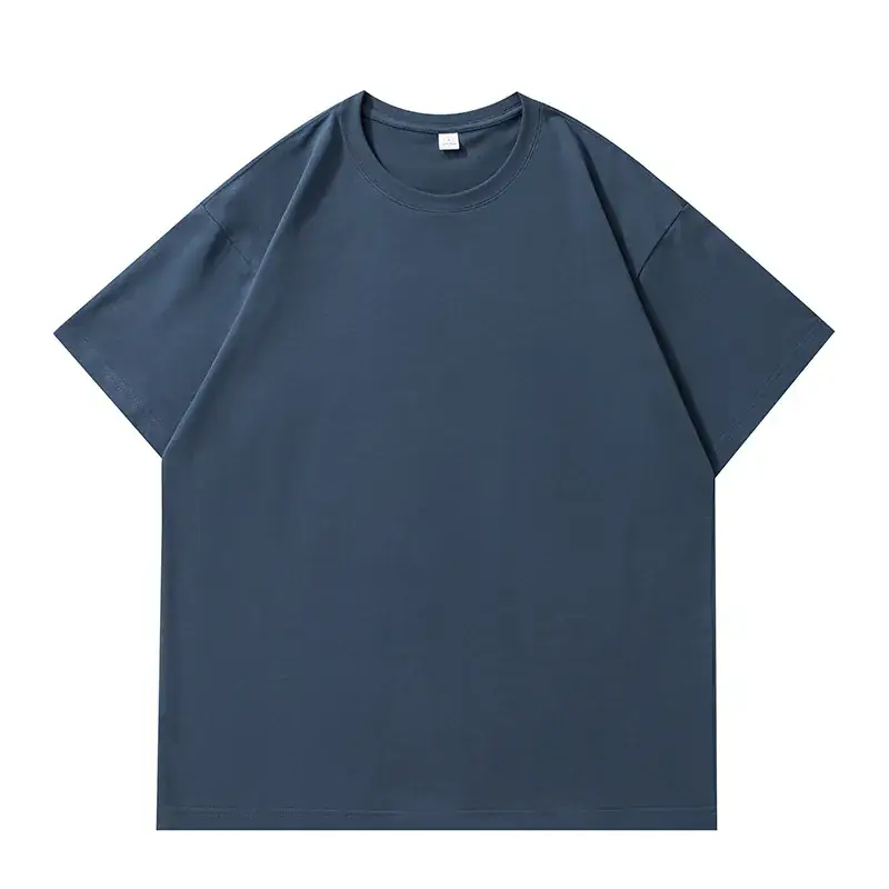 Men Black Cotton T-Shirt Summer Loose Fit - Image 11