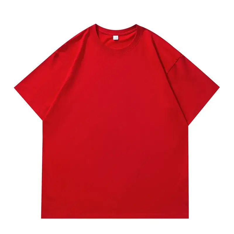 Men Black Cotton T-Shirt Summer Loose Fit - Image 5