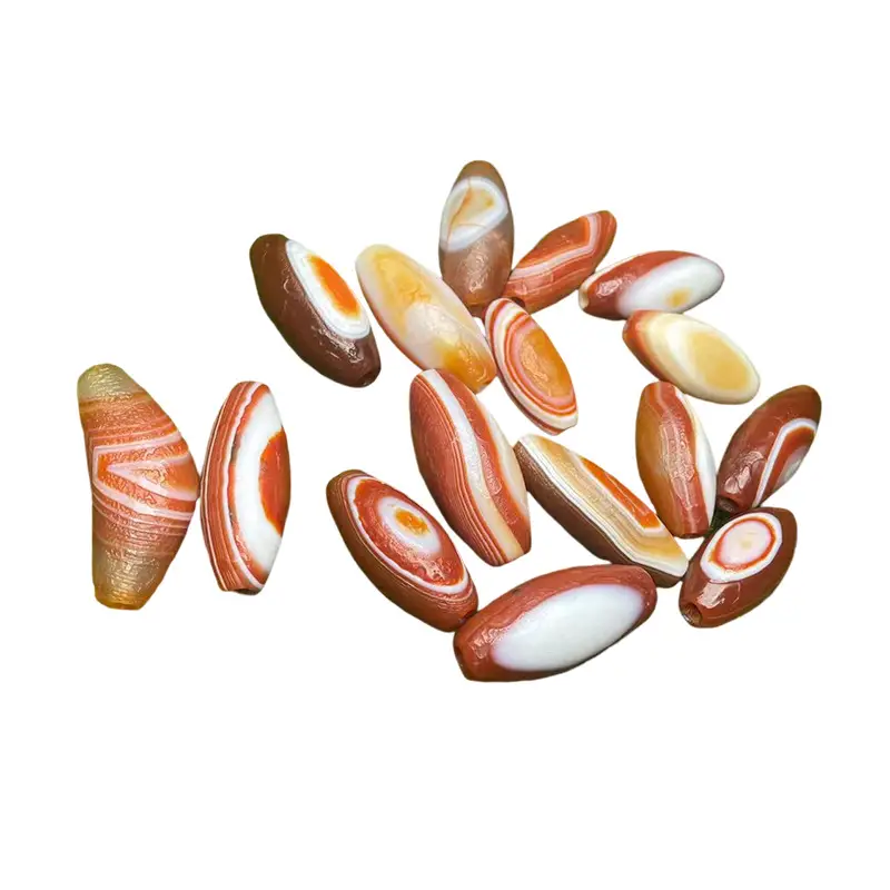 30mm Antique Red Meat Eye Beads Factory Wholesale - Image 5