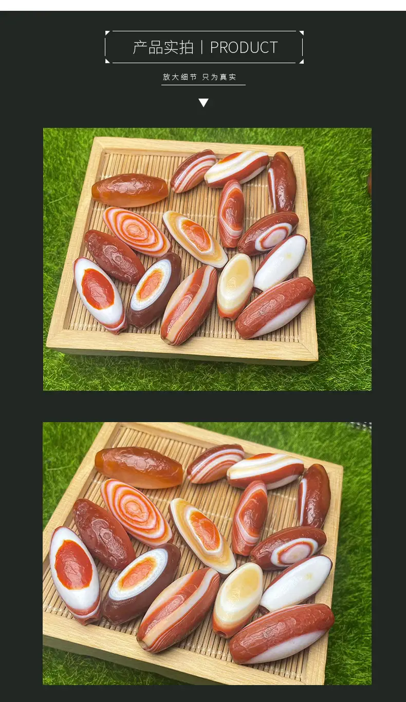 30mm Antique Red Meat Eye Beads Factory Wholesale — feature 7