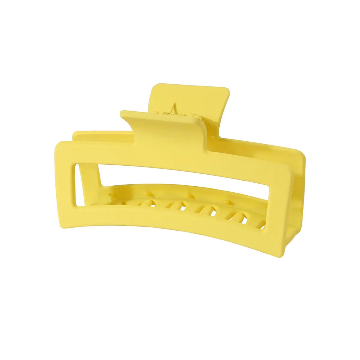 Oversized Geometric Claw Hair Claw Clip Orange 13cm — feature 5