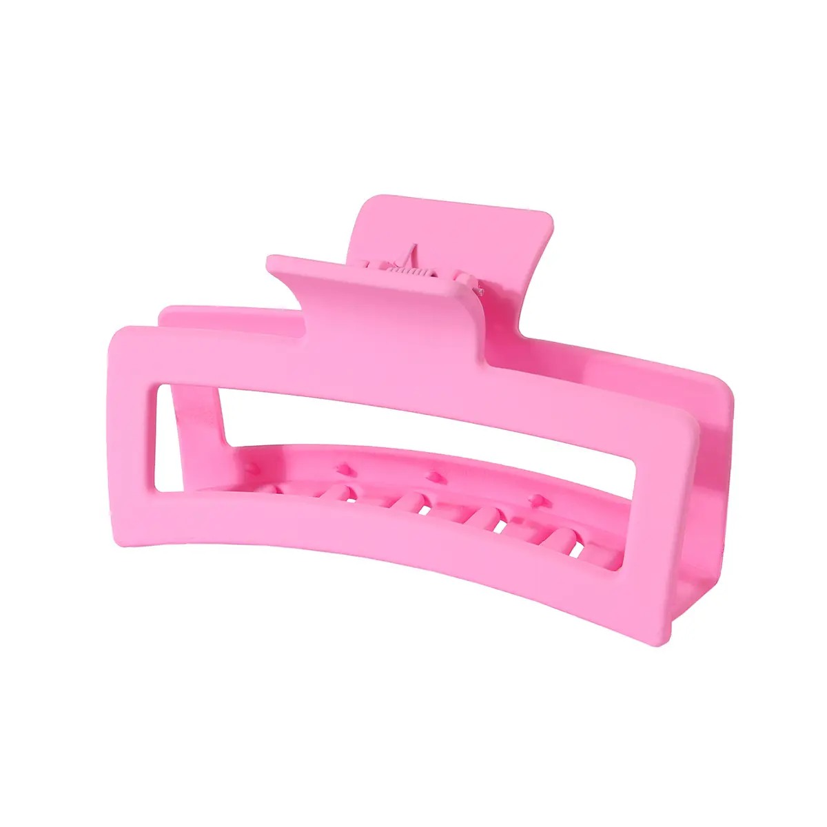 Oversized Geometric Claw Hair Claw Clip Orange 13cm — feature 9