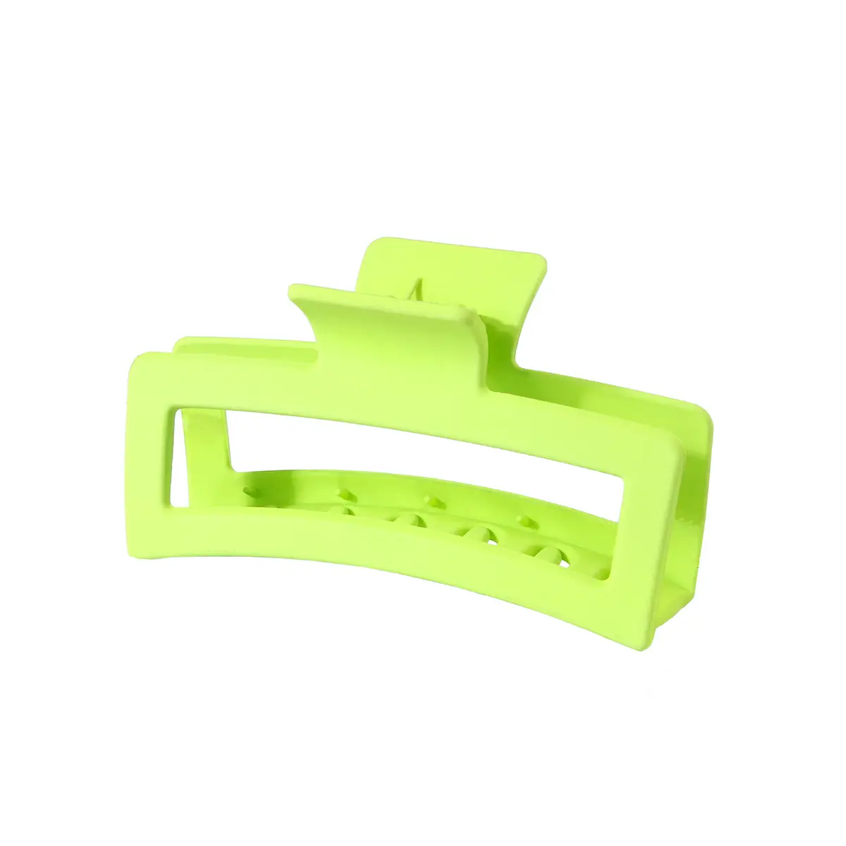 Oversized Geometric Claw Hair Claw Clip Orange 13cm - Image 12