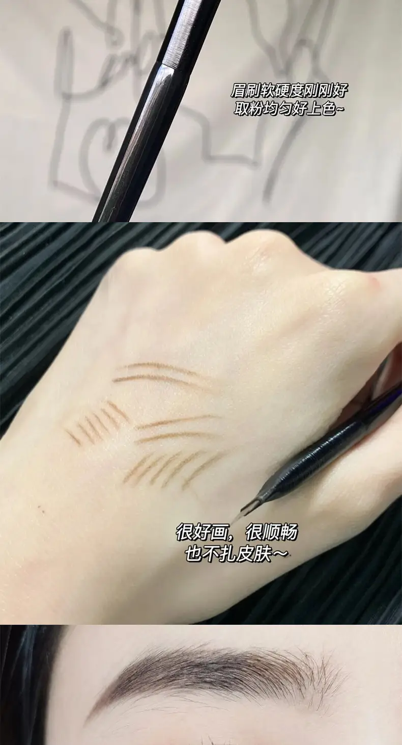 Wang Feifei Eyebrow Brush A101 A102 Oblique Head — feature 4