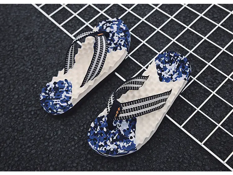 Men's 2023 Cross-Border Floral Flip Flops — feature 16