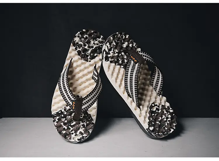 Men's 2023 Cross-Border Floral Flip Flops — feature 25