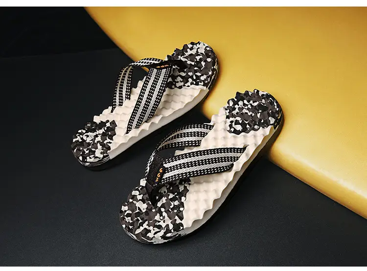 Men's 2023 Cross-Border Floral Flip Flops — feature 31