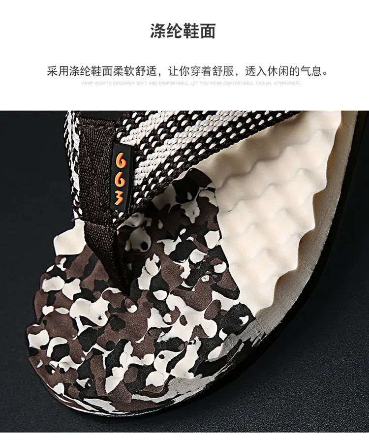 Men's 2023 Cross-Border Floral Flip Flops — feature 7