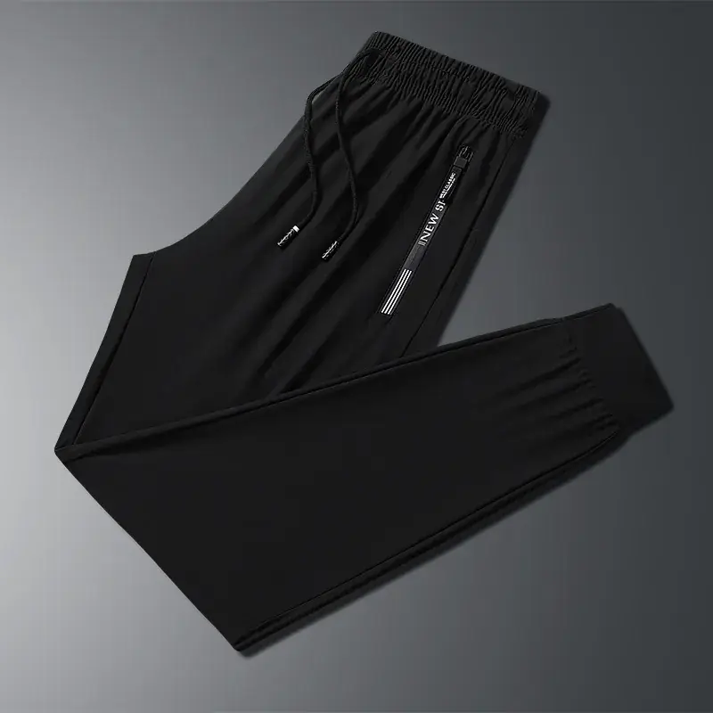 Men Ice Silk Breathable Pants Summer Wear - Image 2