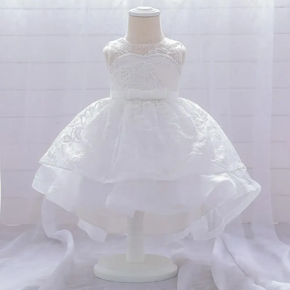 Red Embroidered Baby Dress for Girls European Style - Image 8