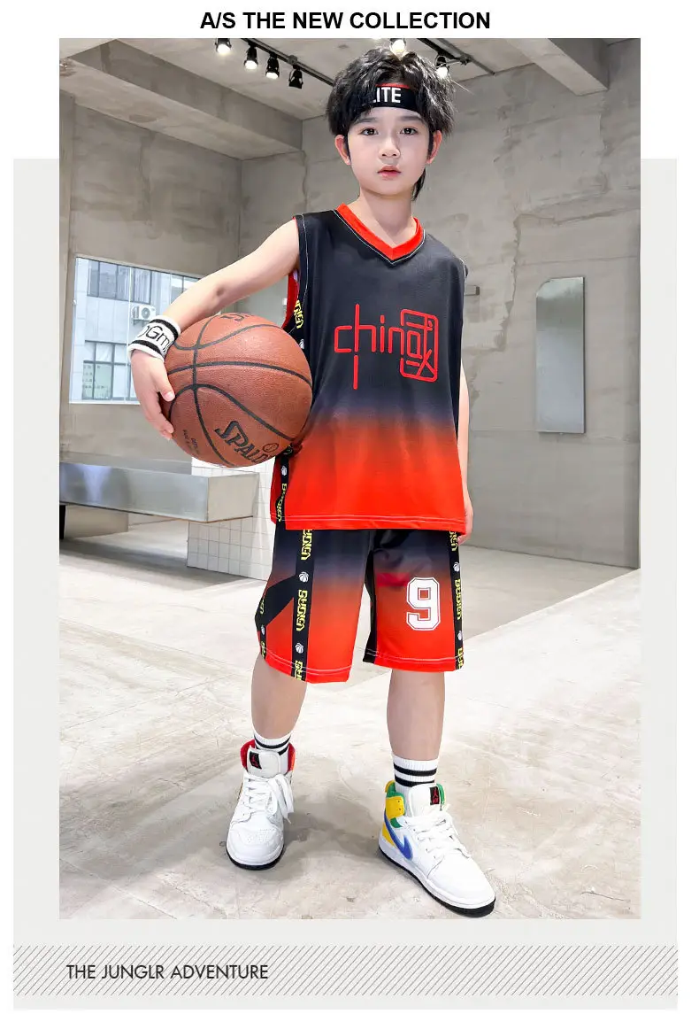 Boys Basketball 2025 Suit Cream Purple 20 Size â feature 16
