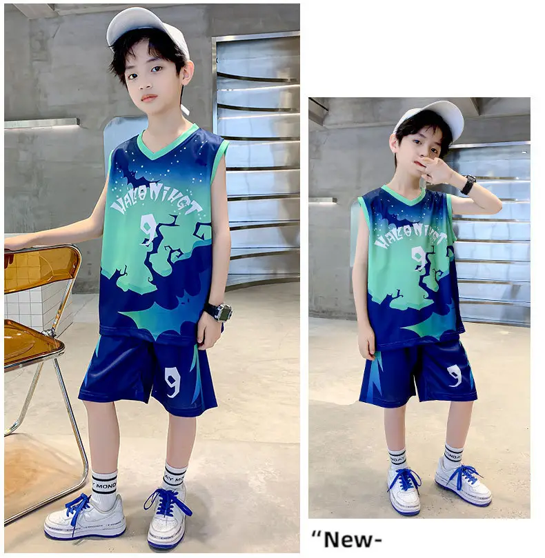 Boys Basketball 2025 Suit Cream Purple 20 Size â feature 22