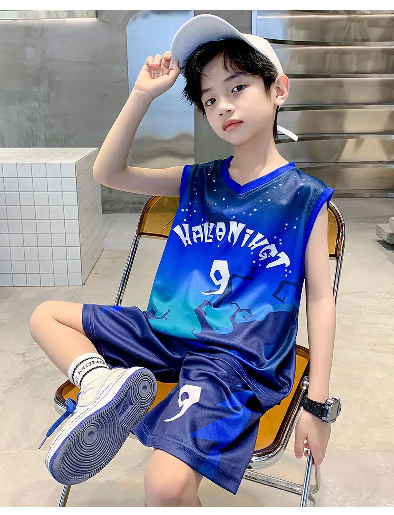 Boys Basketball 2025 Suit Cream Purple 20 Size â feature 23