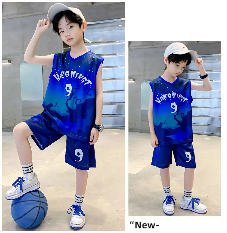 Boys Basketball 2025 Suit Cream Purple 20 Size â feature 24