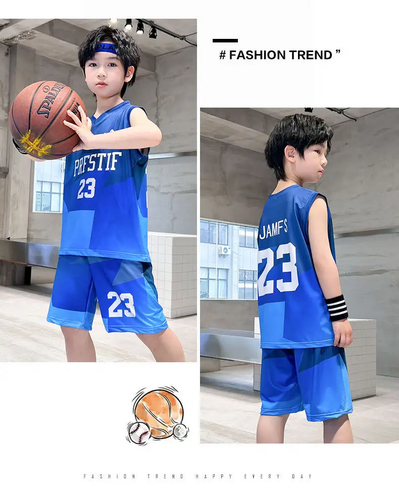 Boys Basketball 2025 Suit Cream Purple 20 Size â feature 6