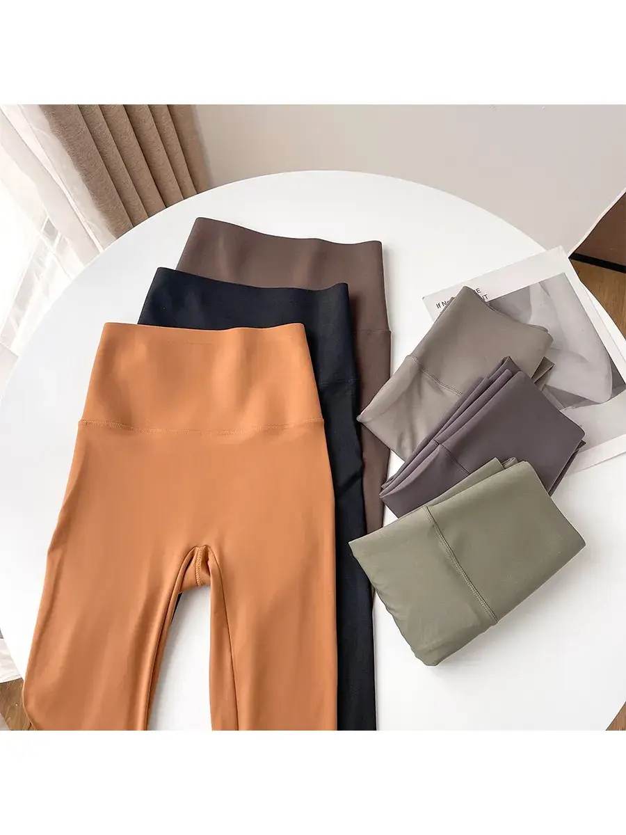 Jelly Waist Pants with Cross Strap & Invisible Back Design
