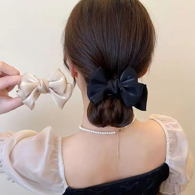 Super Fairy Pearlescent Bow Hair Grab Clip - Image 5