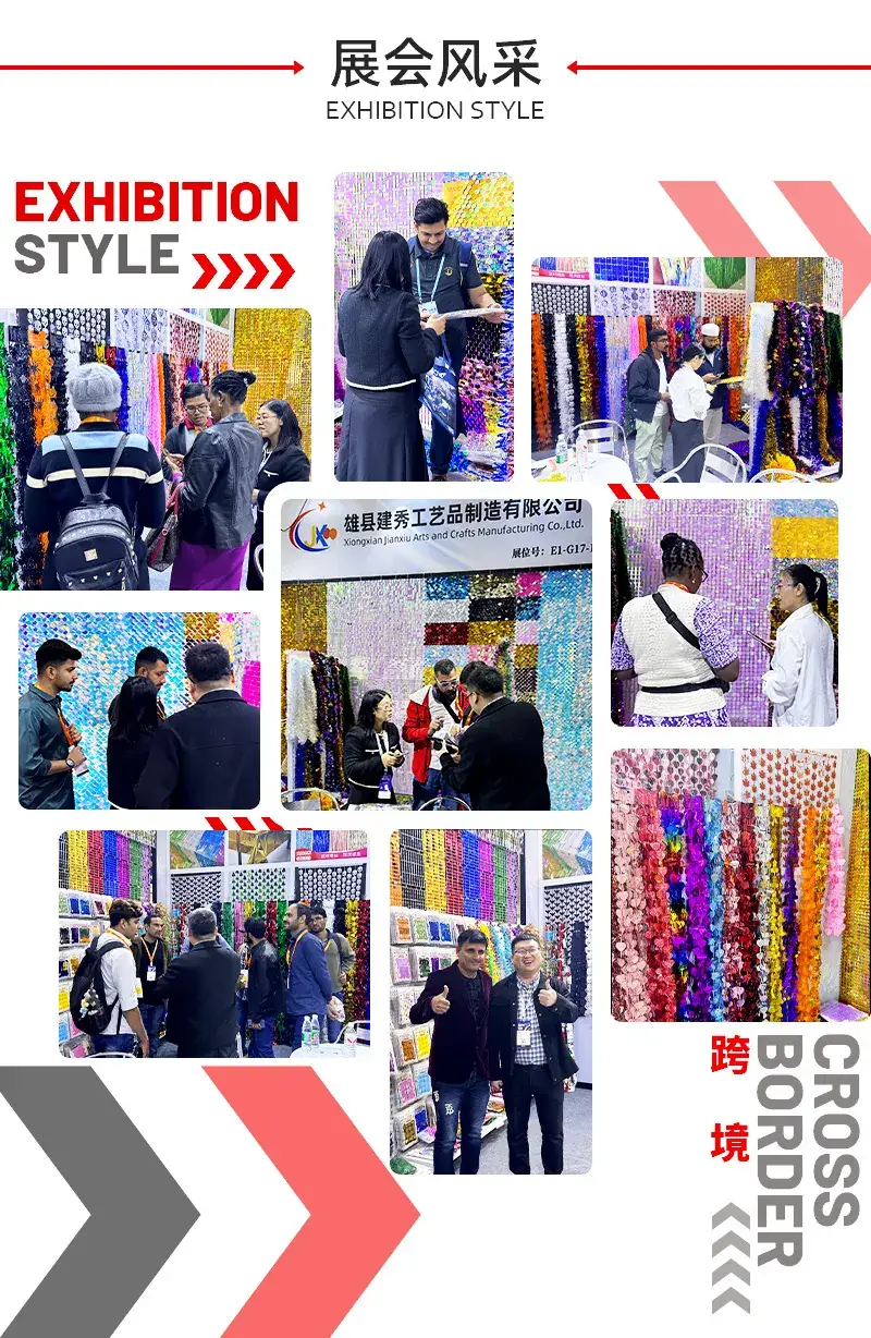Cross-border Party Wedding Rain Silk Curtain 5000m2000m — feature 9
