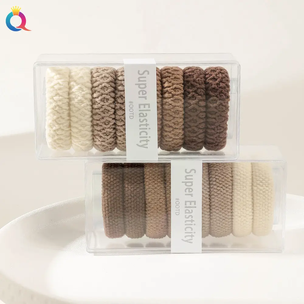 Qiyue Wool Coil Hair Rope 5 Colors Boxed - Image 13