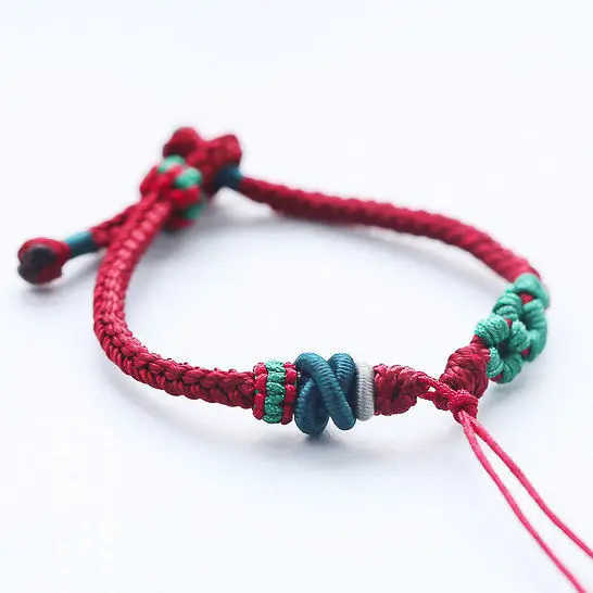 Pink Braided Transfer Beads Bracelet for Kids - Image 10