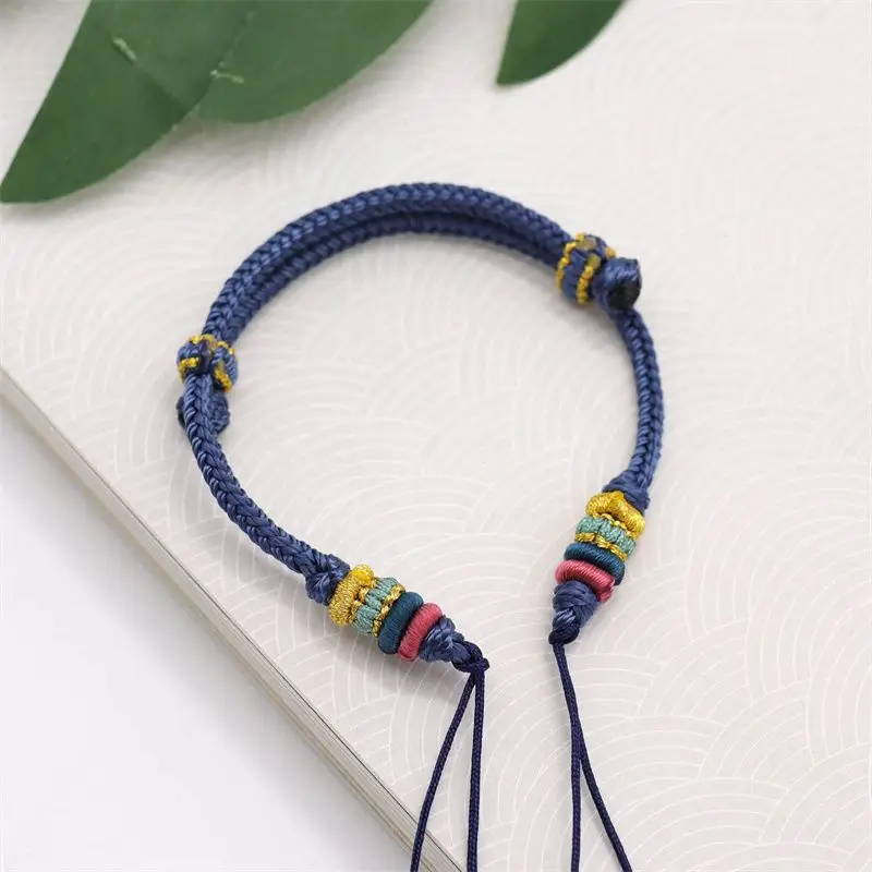 Pink Braided Transfer Beads Bracelet for Kids - Image 3