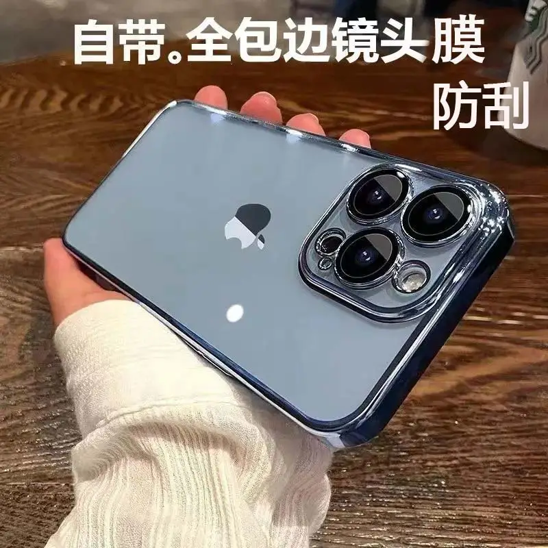 Transparent Electroplated iPhone 16 Case Full Coverage 15 - Image 11