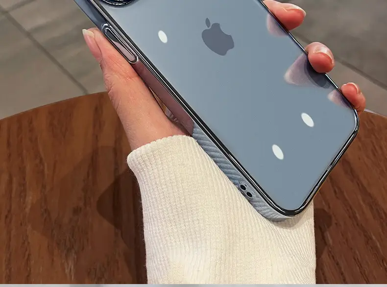 Transparent Electroplated iPhone 16 Case Full Coverage 15 — feature 12