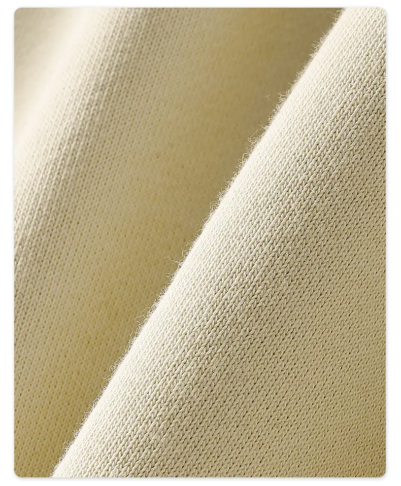 300G Heavyweight Loose Sweatpants Black Beige — feature 26