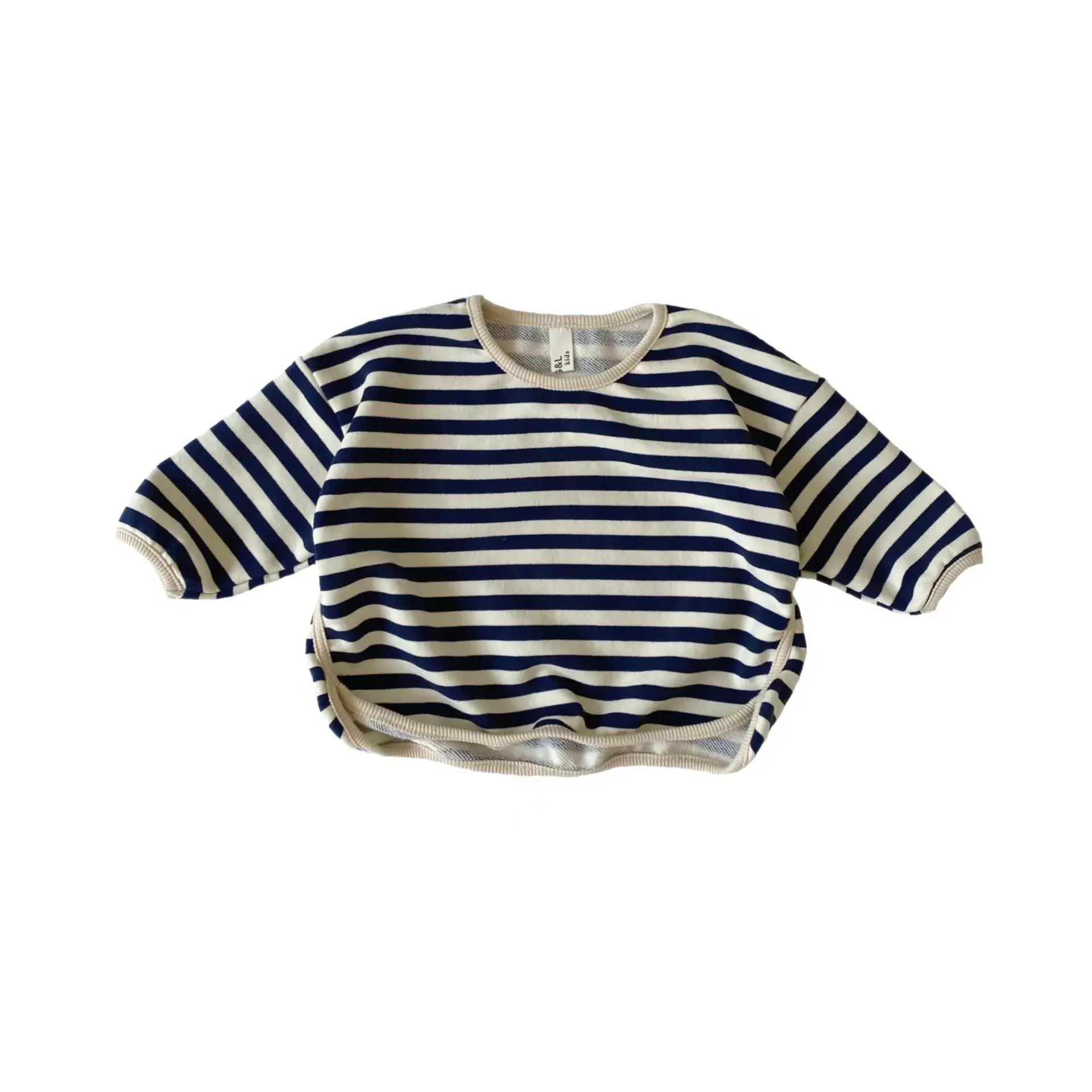 Autum Striped Sweatshirt for Boys Girls Loose Casual Wear - Image 9