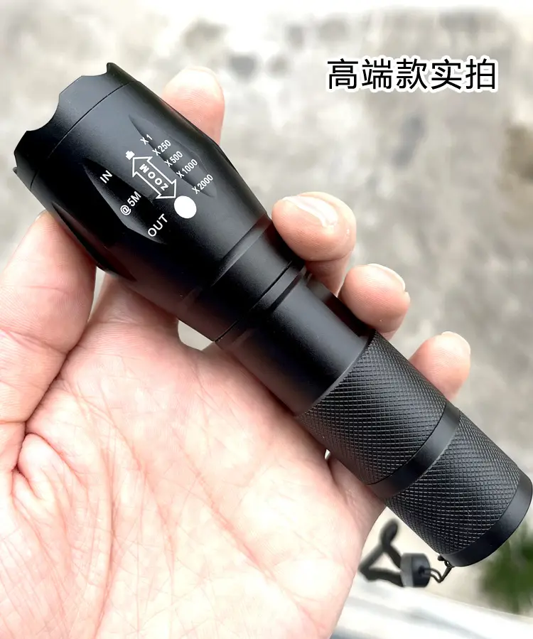 T6 Zoom Light Aluminum Waterproof Outdoor Night Running — feature 14